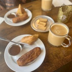 Cardamom Chai Veg Cutlet Samosa