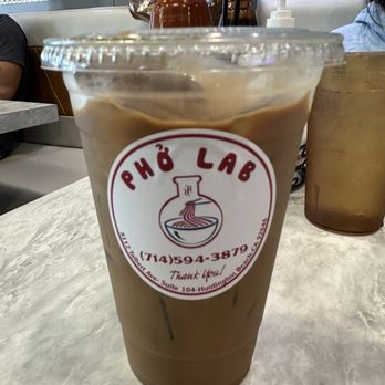 Pho Lab - Vietnamese Iced Coffee - Vietnamese Near Me - Huntington Beach, California