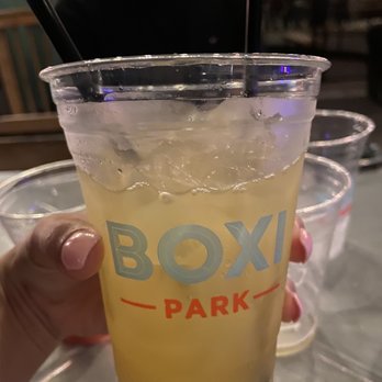 Boxi Park - My beachy drink: Malibu Pineapple - Bars Near Me - Orlando, Florida Boxi Park - My beachy drink: Malibu Pineapple - Bars Near Me - Orlando, Florida