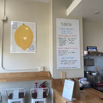 Yubuya - Menu - Japanese Near Me - Costa Mesa, California