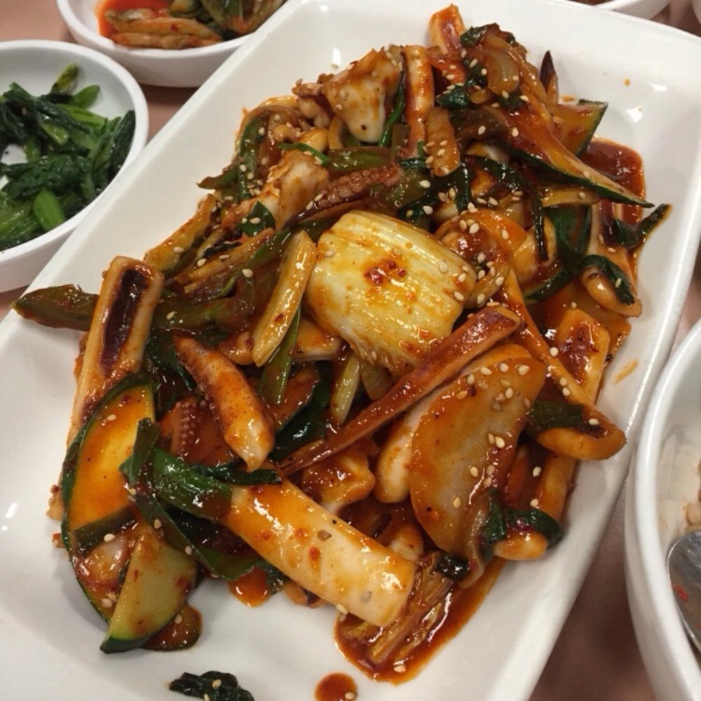 Babo Jumak - Spicy squid! - Korean Near Me - Mesa, Arizona Babo Jumak - Spicy squid! - Korean Near Me - Mesa, Arizona