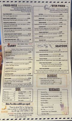 Menu photo 3 Time Thai Kitchen  Pleasanton, CA