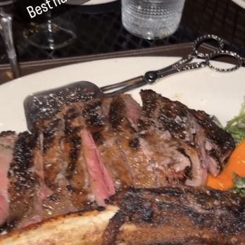 Coast Range - Tomahawk medium rare with an extra sear - Steakhouses Near Me - Solvang, California Coast Range - Tomahawk medium rare with an extra sear - Steakhouses Near Me - Solvang, California