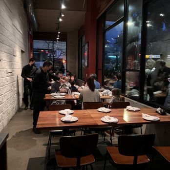 Great China - Side alcove with rectangular tables for the holiday - Chinese Near Me - Berkeley, California