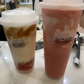3Cat Handcrafted Beverage - Coco Tropical and Coco Melon. Both are super refreshing drink specials. Very good!! - Bubble Tea Near Me - San Gabriel, California 3Cat Handcrafted Beverage - Coco Tropical and Coco Melon. Both are super refreshing drink specials. Very good!! - Bubble Tea Near Me - San Gabriel, California