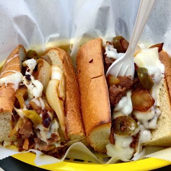 Buster's Cheesesteak - Phillapeno Cheesesteak Sandwich - American Near Me - San Francisco, California Buster's Cheesesteak - Phillapeno Cheesesteak Sandwich - American Near Me - San Francisco, California