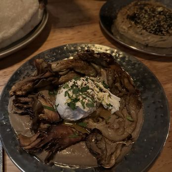 Boutros - Mushroom Hummus - New American Near Me - Brooklyn, New York Boutros - Mushroom Hummus - New American Near Me - Brooklyn, New York