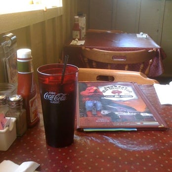 Andrea's Red Rooster - Menu and table placing - American Near Me - Waukesha, Wisconsin