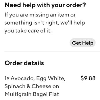 Panera Bread - Avocado breakfast sandwich - Sandwiches Near Me - Sunnyvale, California