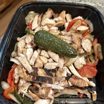 Uncle Julio's - Dry chicken I had to cut up and stretch out for 4 people. No peppers and few onions. - Tex-Mex Near Me - Woodbridge, Virginia Uncle Julio's - Dry chicken I had to cut up and stretch out for 4 people. No peppers and few onions. - Tex-Mex Near Me - Woodbridge, Virginia