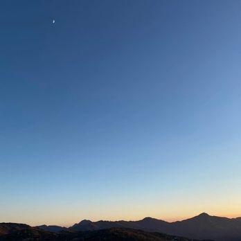 Chilao Campground - The view at sunset - Campgrounds Near Me