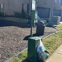 Metropolis - Dog waste station at the children's park