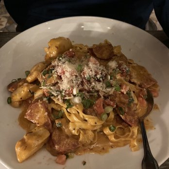 Clear Sky Cafe - Seafood Cajun pasta - New American Near Me - Clearwater, Florida