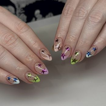 Star Nails - French and chrome mani by Cindy - Nail Salons Near Me - Fountain Valley, California Star Nails - French and chrome mani by Cindy - Nail Salons Near Me - Fountain Valley, California