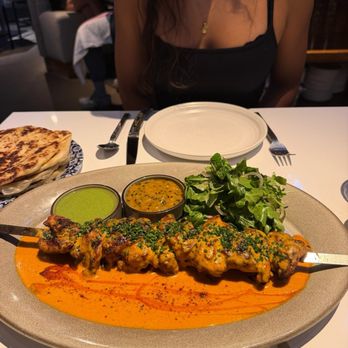 Juniper and Ivy - Butter chicken kebab - New American Near Me - San Diego, California Juniper and Ivy - Butter chicken kebab - New American Near Me - San Diego, California