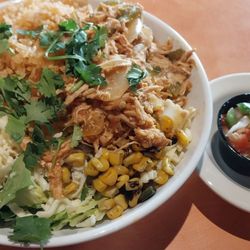 Acapulco Mexican Restaurant Ramsey - Acapulco Bowl w chicken & pico on the side