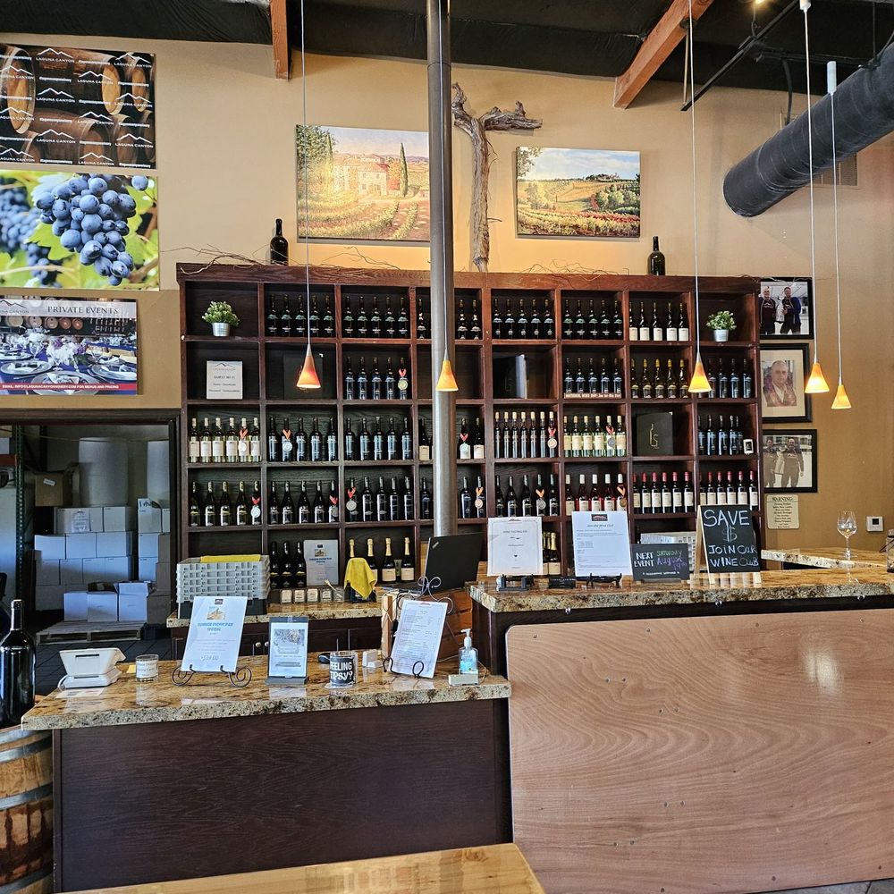 Laguna Canyon Winery - counter area - Wine Tasting Room Near Me - Laguna Beach, California Laguna Canyon Winery - counter area - Wine Tasting Room Near Me - Laguna Beach, California