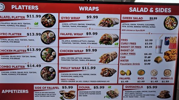 Menu photo 5 Falafel Corner Yuba City, CA Menu photo 5 Falafel Corner Yuba City, CA
