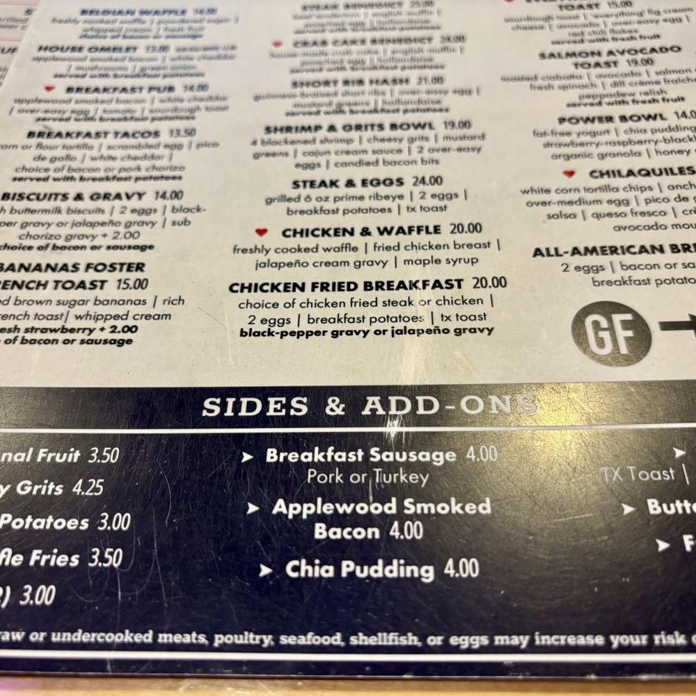 The Social House - Menu - New American Near Me - Fort Worth, Texas