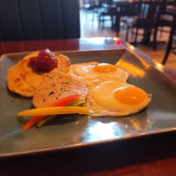Two egg sunny side up