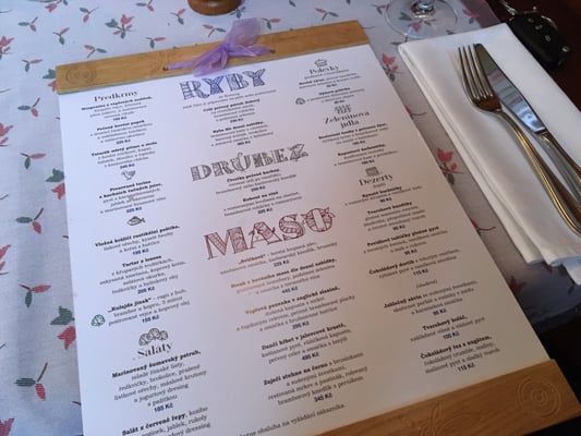 Menu photo 3 Babiččina zahrada Průhonice, ST Menu photo 3 Babiččina zahrada Průhonice, ST