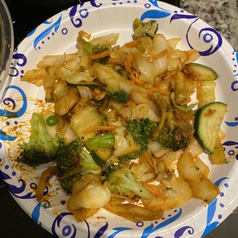 Teriyaki Madness - Vegetables were mostly cabbage. A few small broccoli florets & zucchini slices. Pics on site show all broccoli and zucchini. - Asian Fusion Near Me - Hendersonville, Tennessee Teriyaki Madness - Vegetables were mostly cabbage. A few small broccoli florets & zucchini slices. Pics on site show all broccoli and zucchini. - Asian Fusion Near Me - Hendersonville, Tennessee