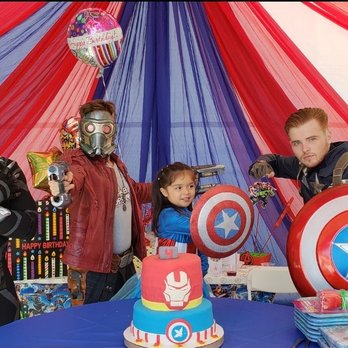 Character Masters - The Avengers Singing Happy Birthday - Party Characters Near Me