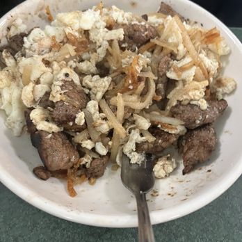Metro Diner - Steak and egg bowl without tomatoes and sub/egg whites. My gut loved his meal and it was full of steak. - American Near Me - Birmingham, Alabama