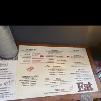 Tom's BBQ - The menu - Barbeque Near Me - Mesa, Arizona