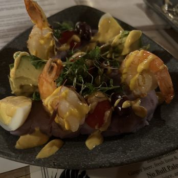 The Cottage - The Grilled Shrimp Causa - New American Near Me - Sarasota, Florida The Cottage - The Grilled Shrimp Causa - New American Near Me - Sarasota, Florida