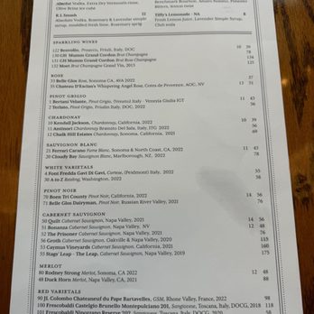 Alexander's - Menu side 2 - Steakhouses Near Me - Ormond Beach, Florida