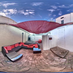 The Coffee Vault Of Sebring - Other end of the outdoor patio!