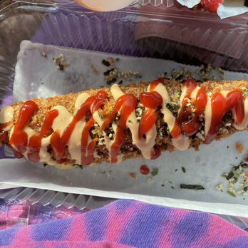 Yoko-San Ramen - Korean corn dog with sauce - Ramen Near Me - Naples, Florida Yoko-San Ramen - Korean corn dog with sauce - Ramen Near Me - Naples, Florida
