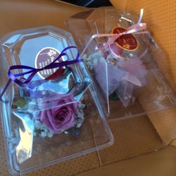 Cathy's Flower Shoppe - Stopped by earlier today to order two corsages for my daughter and her best friend for a father daughter dance this evening.
