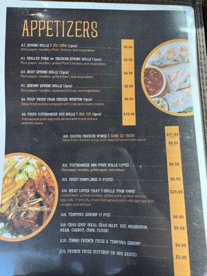 Menu photo 1 Pho Express Colorado Springs, CO