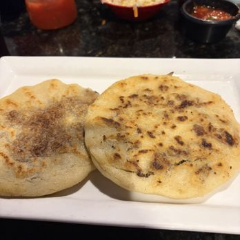 Tesoro Beach - Papusa one bean and cheese and one carnitas - Mexican Near Me - Springdale, Arkansas Tesoro Beach - Papusa one bean and cheese and one carnitas - Mexican Near Me - Springdale, Arkansas