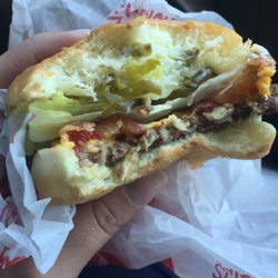Wendy's - Finally when I ask for extra extra pickles!!! Yum!