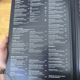 Menu as of 6/20/25 Menu as of 6/20/25