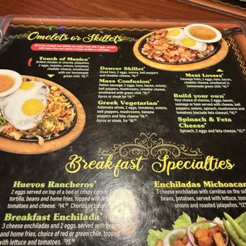 Javier's Diner - Menu with Denver skillet description. - Diners Near Me - Denver, Colorado Javier's Diner - Menu with Denver skillet description. - Diners Near Me - Denver, Colorado