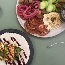 Halloumi Toast