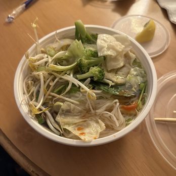 Noodle King - a bowl of noodles and vegetables - Vietnamese Near Me - Lancaster, Pennsylvania