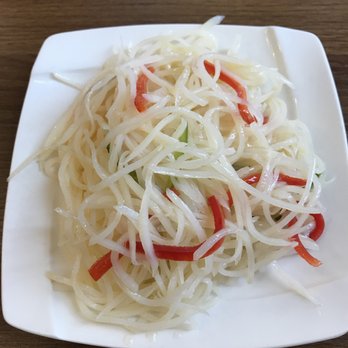 Dunhuang - Supposed to be cucumber salad but tastes like potatoes - Chinese Near Me - Edison, New Jersey