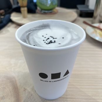 Ooika - Black sesame latte - Coffee & Tea Near Me - Lawrenceville, New Jersey
