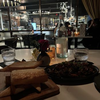 The Ranch - Grilled sourdough and crispy brussel sprouts - Lounges Near Me - Visalia, California The Ranch - Grilled sourdough and crispy brussel sprouts - Lounges Near Me - Visalia, California