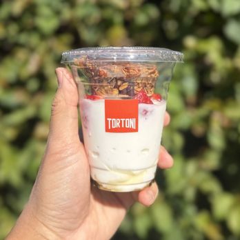 Tortoni Caffe - Granola & Yogurt (granola, plain greek yogurt, berries and honey) - Coffee & Tea Near Me - Sherman Oaks, California Tortoni Caffe - Granola & Yogurt (granola, plain greek yogurt, berries and honey) - Coffee & Tea Near Me - Sherman Oaks, California