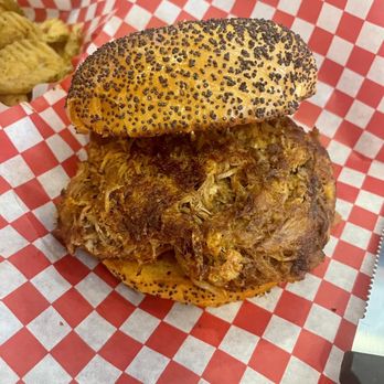 Chip's Old Fashioned Hamburgers - Big Pig sandwich (Pulled Pork) - Burgers Near Me - Dallas, Texas