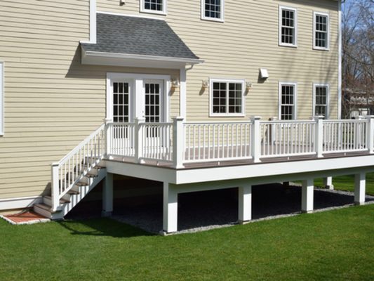 Decks - It's impossible to enjoy your deck if the floorboards are splintering or rotting. Fortunately, if your deck could use a little TLC, we're here to help. Ray John Jr. Home Improvement offers deck repairs and installations in the Watertown, NY area. We work with wood and composite decking materials to create durable structures. You can also count on our residential deck builders for deck staining and pressure washing services. Decks - It's impossible to enjoy your deck if the floorboards are splintering or rotting. Fortunately, if your deck could use a little TLC, we're here to help. Ray John Jr. Home Improvement offers deck repairs and installations in the Watertown, NY area. We work with wood and composite decking materials to create durable structures. You can also count on our residential deck builders for deck staining and pressure washing services.
