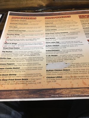 Menu photo 1 Pig In A Poke Hindman, KY Menu photo 1 Pig In A Poke Hindman, KY