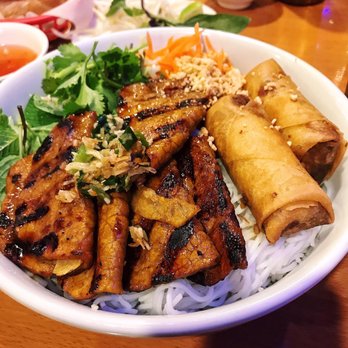 PHO ABC - Vermicelli plate with egg rolls - Vietnamese Near Me - Citrus Heights, California PHO ABC - Vermicelli plate with egg rolls - Vietnamese Near Me - Citrus Heights, California