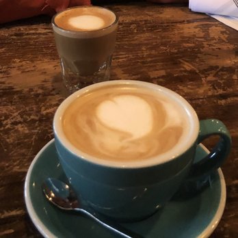 The Uptown Garrison - Cortado and cardamom latte - Coffee & Tea Near Me - New York, New York The Uptown Garrison - Cortado and cardamom latte - Coffee & Tea Near Me - New York, New York